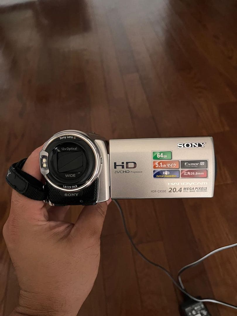 SONY Handycam 20.4メガピクセル HDR-CX590
