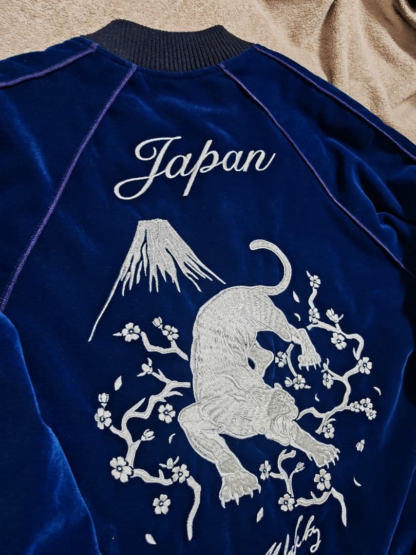 VANQUISH 2面用 虎 別珍 未使用近い 日本限定 スカジャン 美品