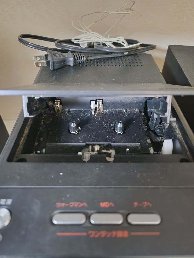 SONY　ソニー　CD　コンポ　デッキ　付属品あり