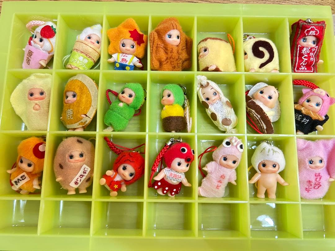 ご当地キューピー　コスチュームキューピー　まとめ売り　21個　スイーツ　食べ物