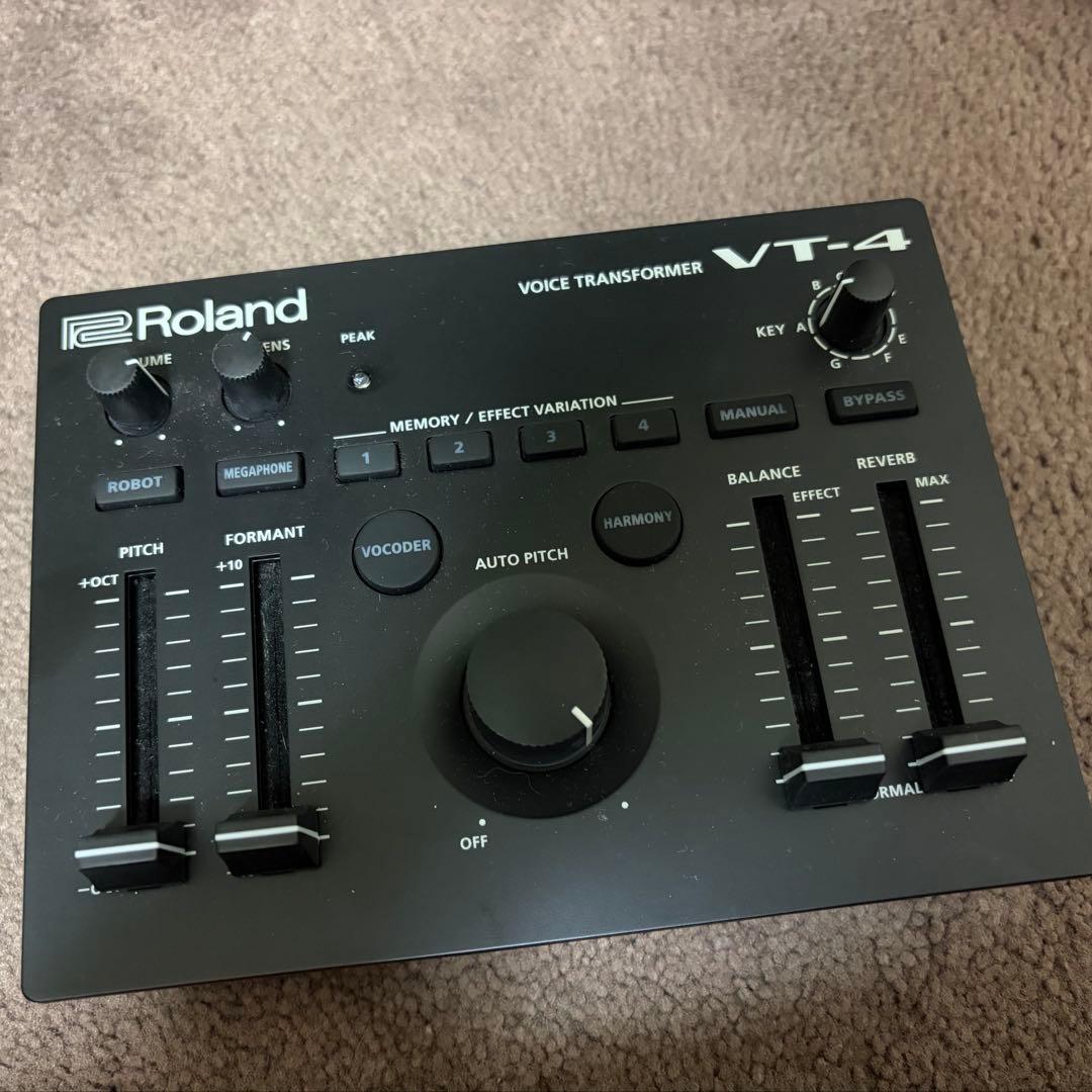 DJ機材 Roland VT-4