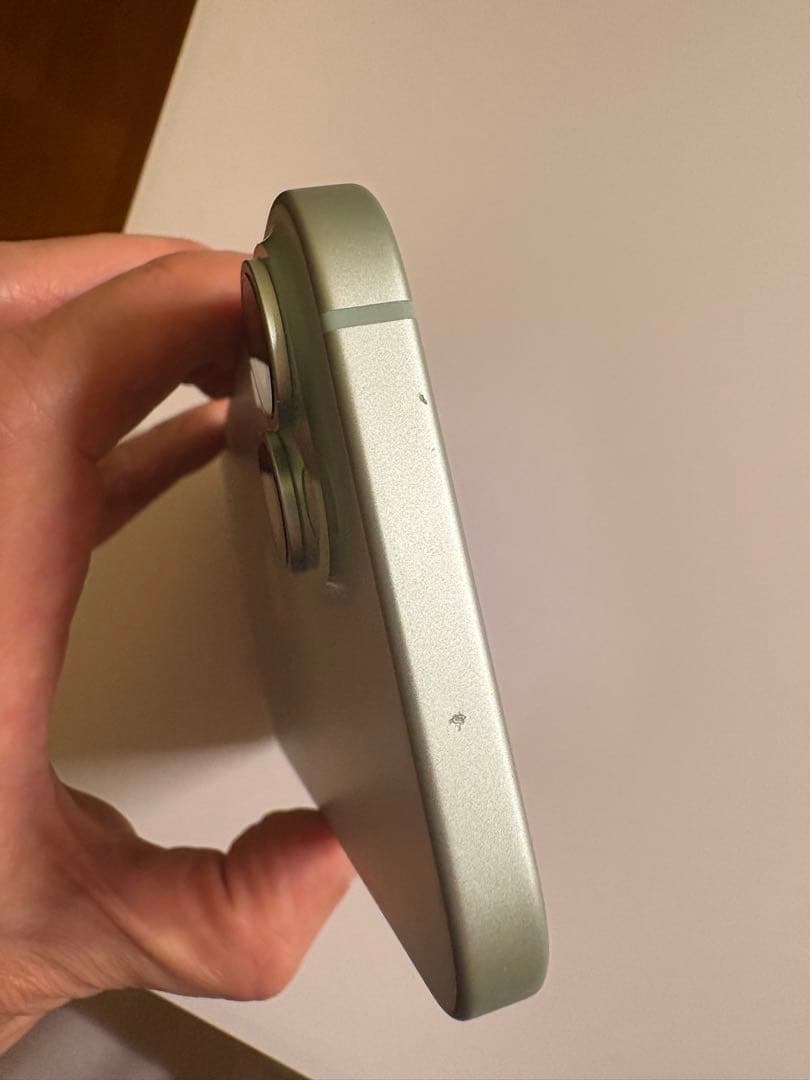 iPhone 15 グリーン 128GB SIMフリー 最大容量90% 純正箱付