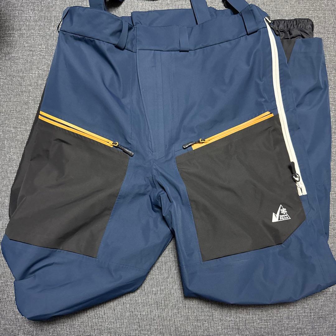 空*郎様 スノーピーク 3レイヤー グラフェンパンツ ビブパンツ　Gore-Te