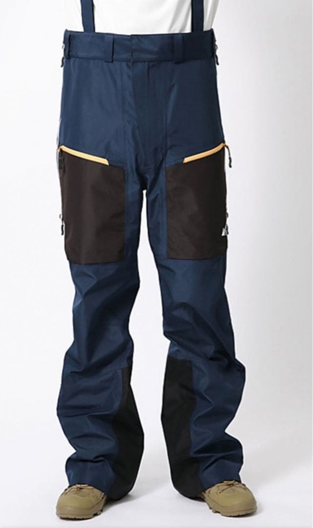 空*郎様 スノーピーク 3レイヤー グラフェンパンツ ビブパンツ　Gore-Te