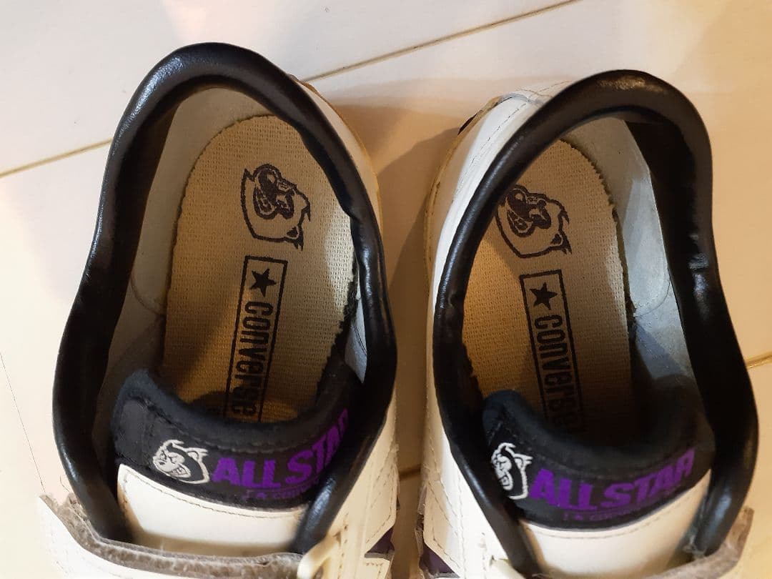 ALL STAR　convers　ワンスター限定モデル　ホワイト×パープル　26