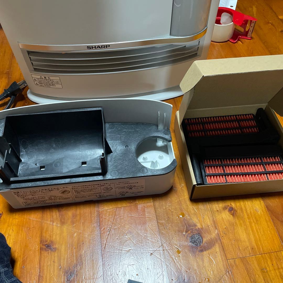 加湿セラミックファンヒーターフィルター付き2つ