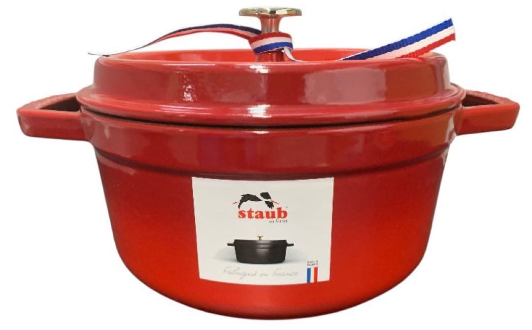STAUBピコ・ココット ラウンド 両手ホーロー鍋