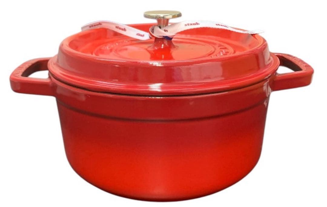 STAUBピコ・ココット ラウンド 両手ホーロー鍋