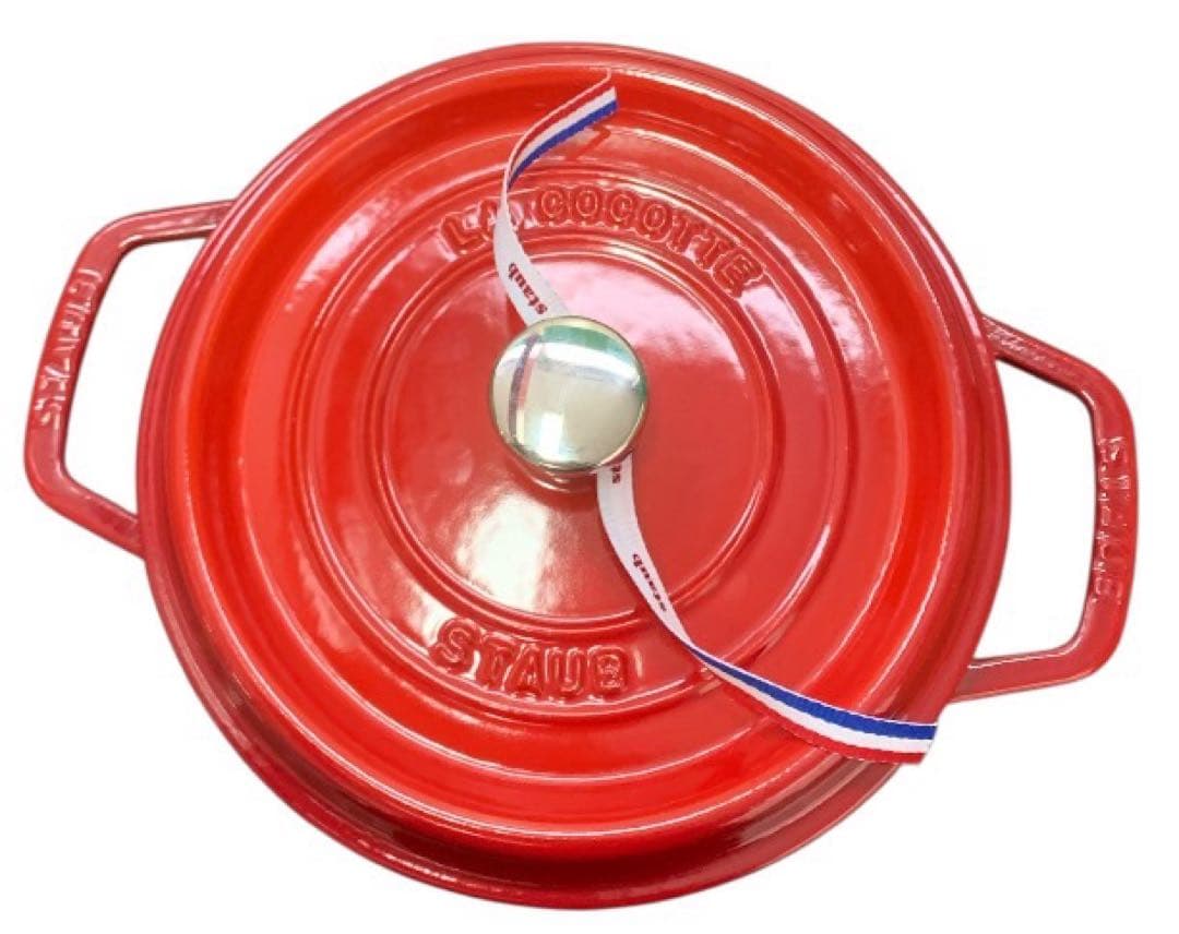 STAUBピコ・ココット ラウンド 両手ホーロー鍋