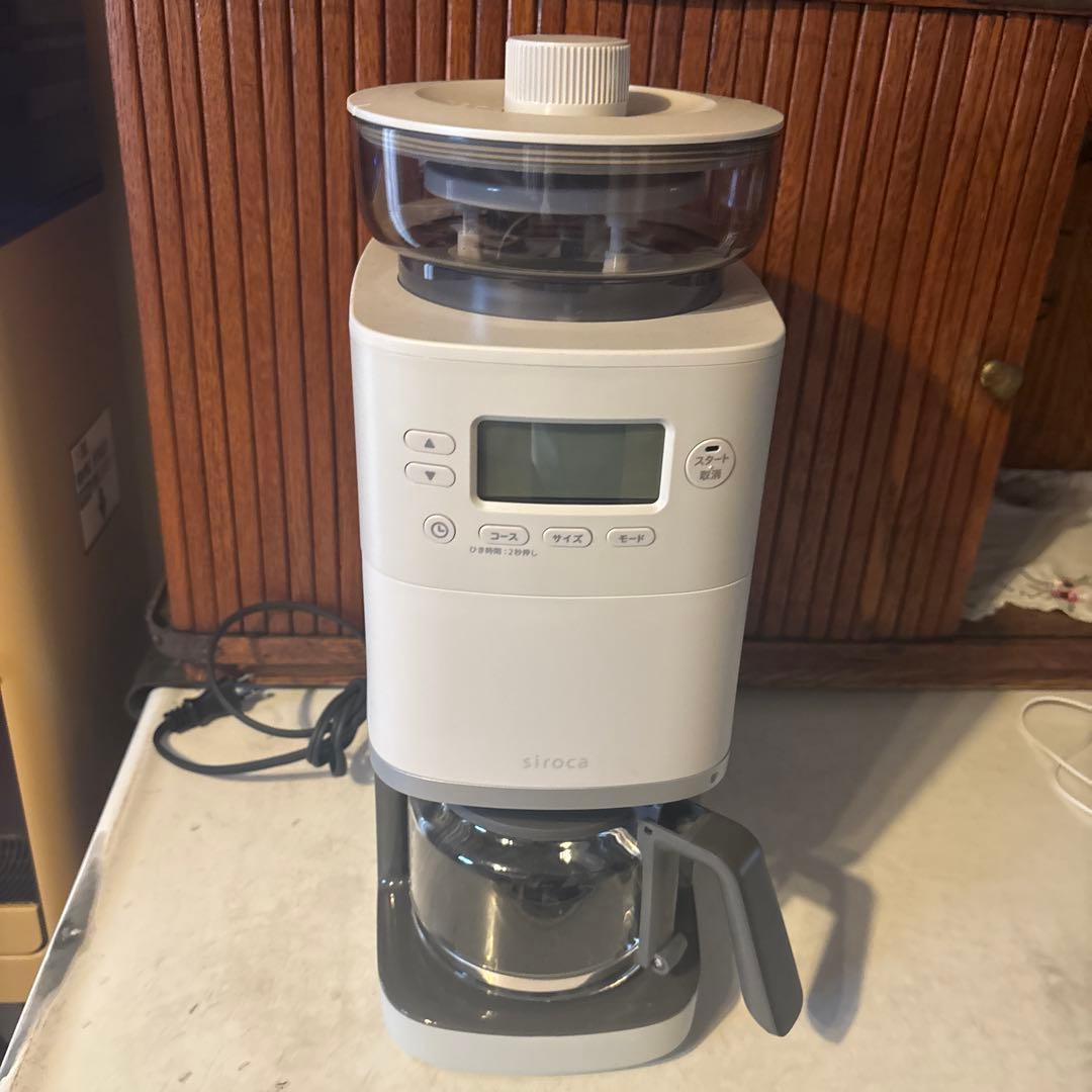 siroca 自動コーヒーメーカー CM-6C261 説明書なし