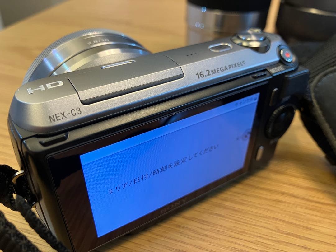 SONY NEX-C3 ミラーレスカメラ レンズ2本付き