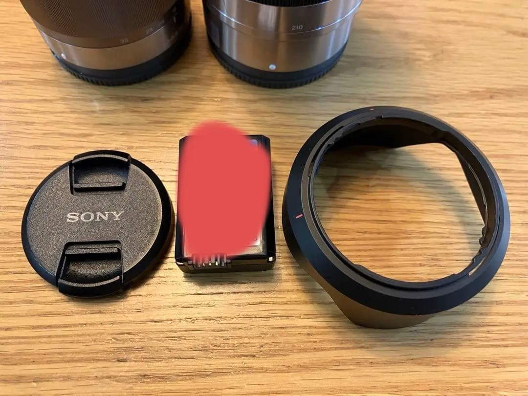 SONY NEX-C3 ミラーレスカメラ レンズ2本付き