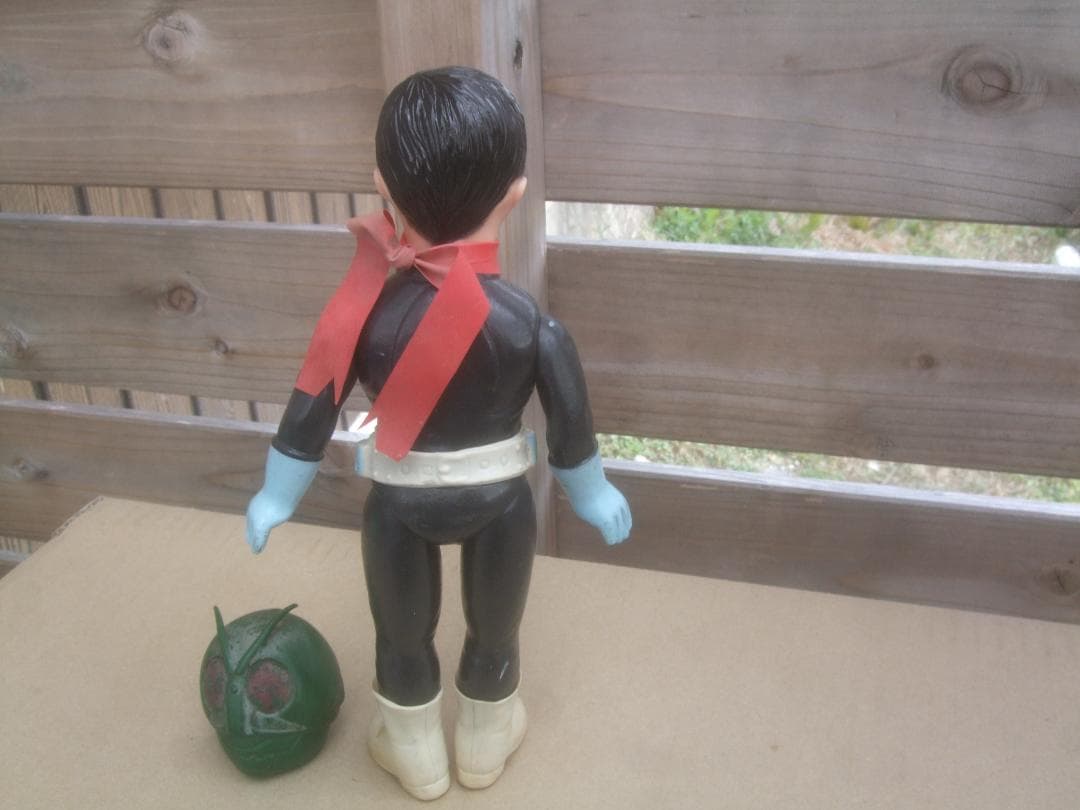 (*✨様 旧 バンダイ★ 仮面ライダー 1号★ 面取れ ★スタンダードサイズ