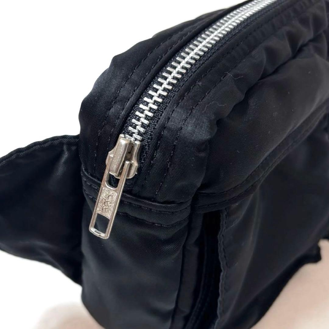 【極美品】PORTER タンカー ウエストバック ボディバッグ ブラック