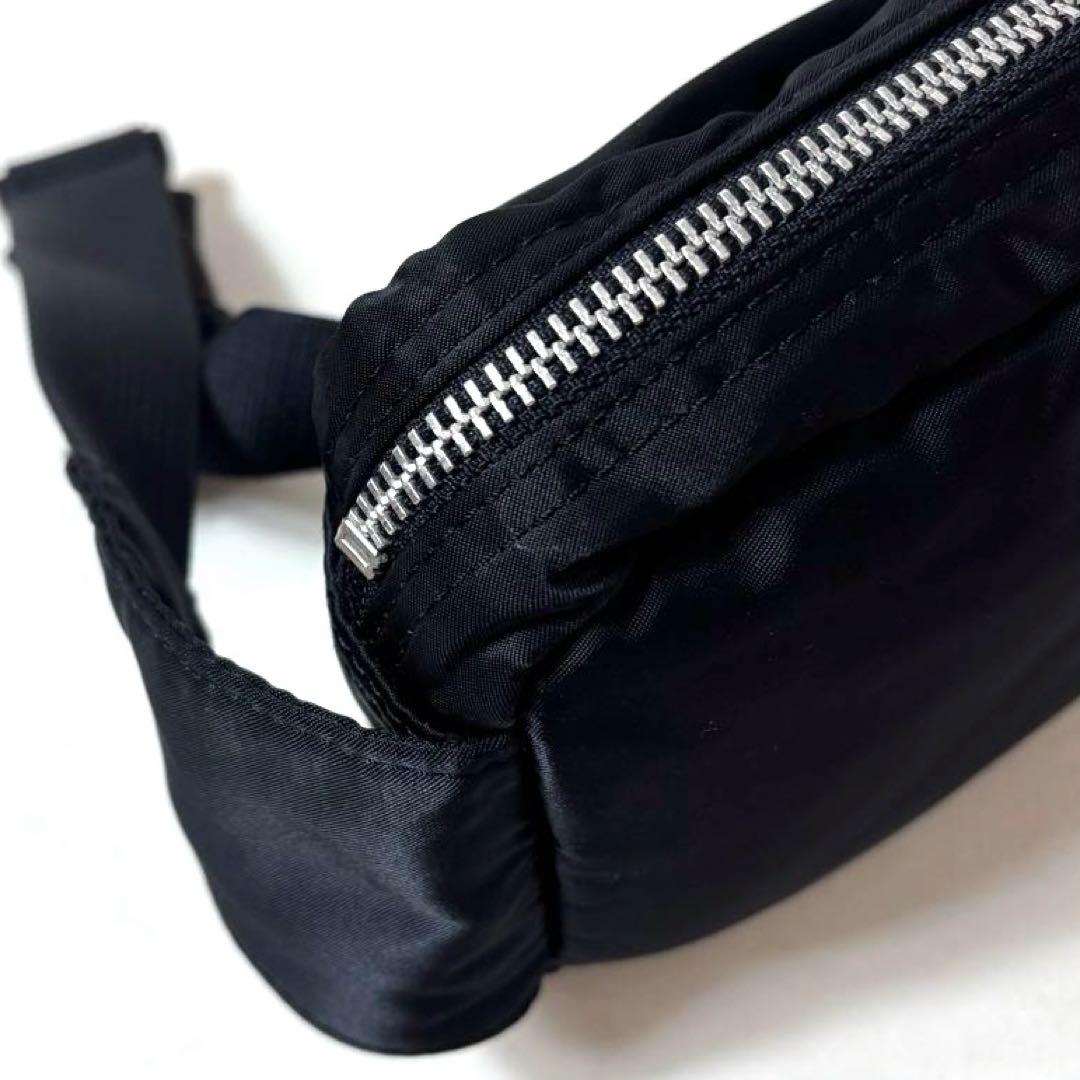 【極美品】PORTER タンカー ウエストバック ボディバッグ ブラック