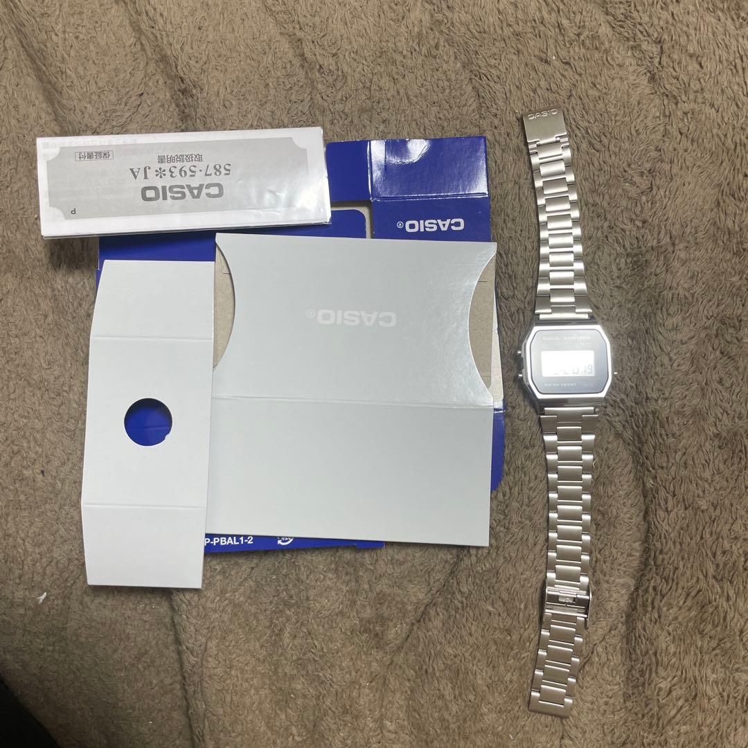 カシオ CASIO A158WEA-1JF 本田翼愛用