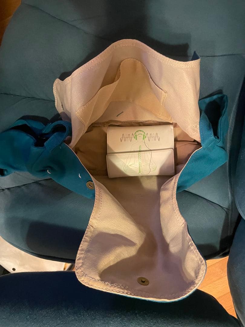 VeniceW ヴェニスダブリュー Flight Bag ブルー　バッグ