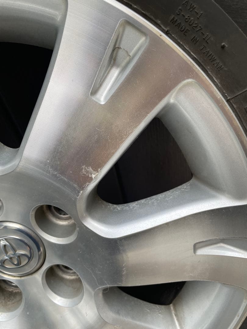 配送のみ☆ アルファード10純正ホイール16インチ　タイヤ付き　4本