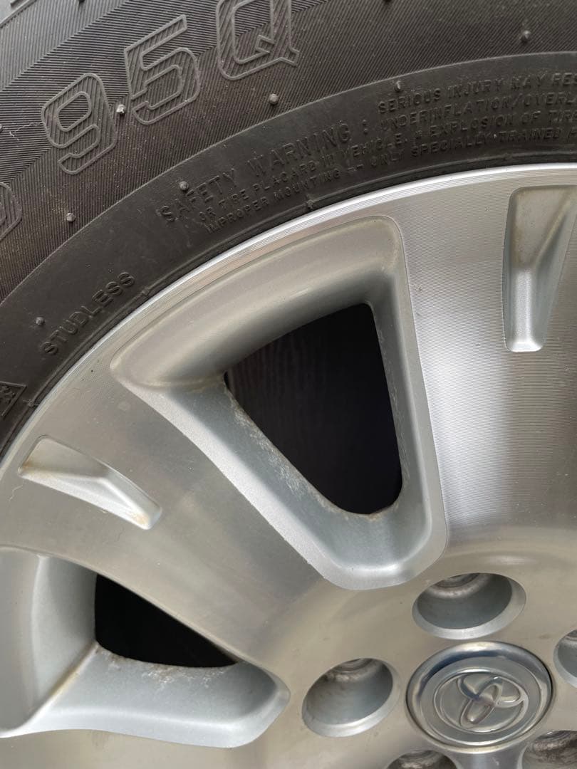 配送のみ☆ アルファード10純正ホイール16インチ　タイヤ付き　4本