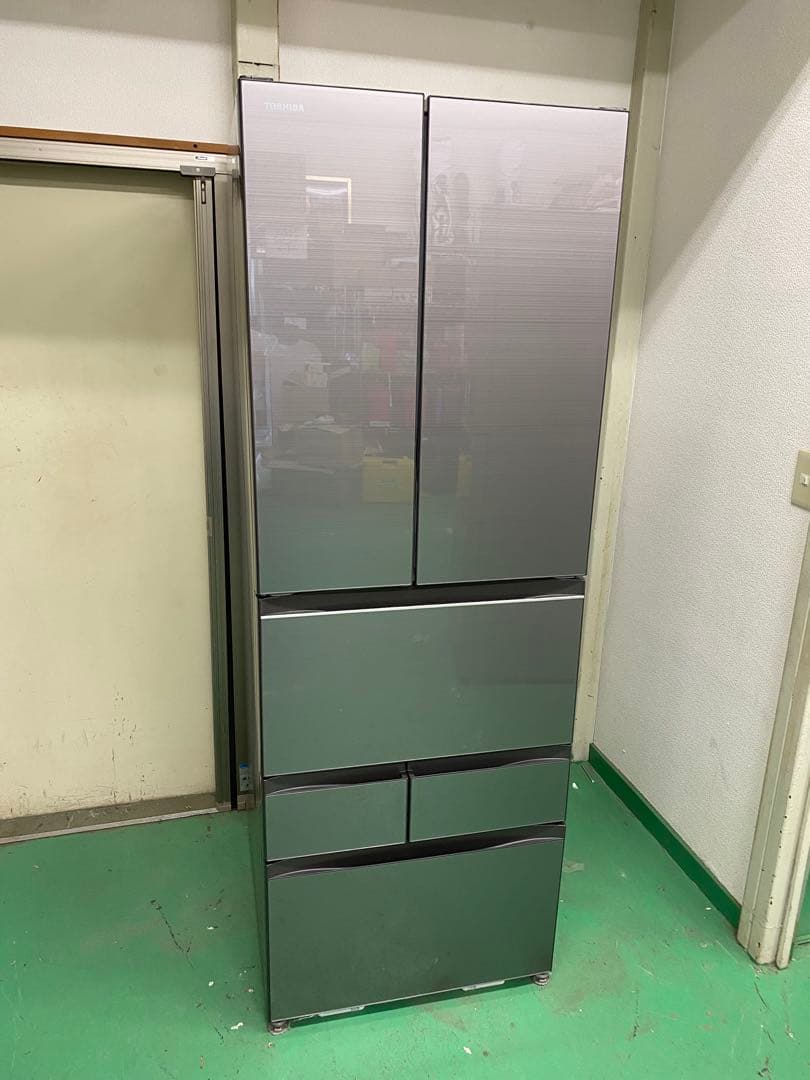 東芝　TOSHIBA ノンフロン冷蔵庫 GR-V510FZ （ZH）22年製