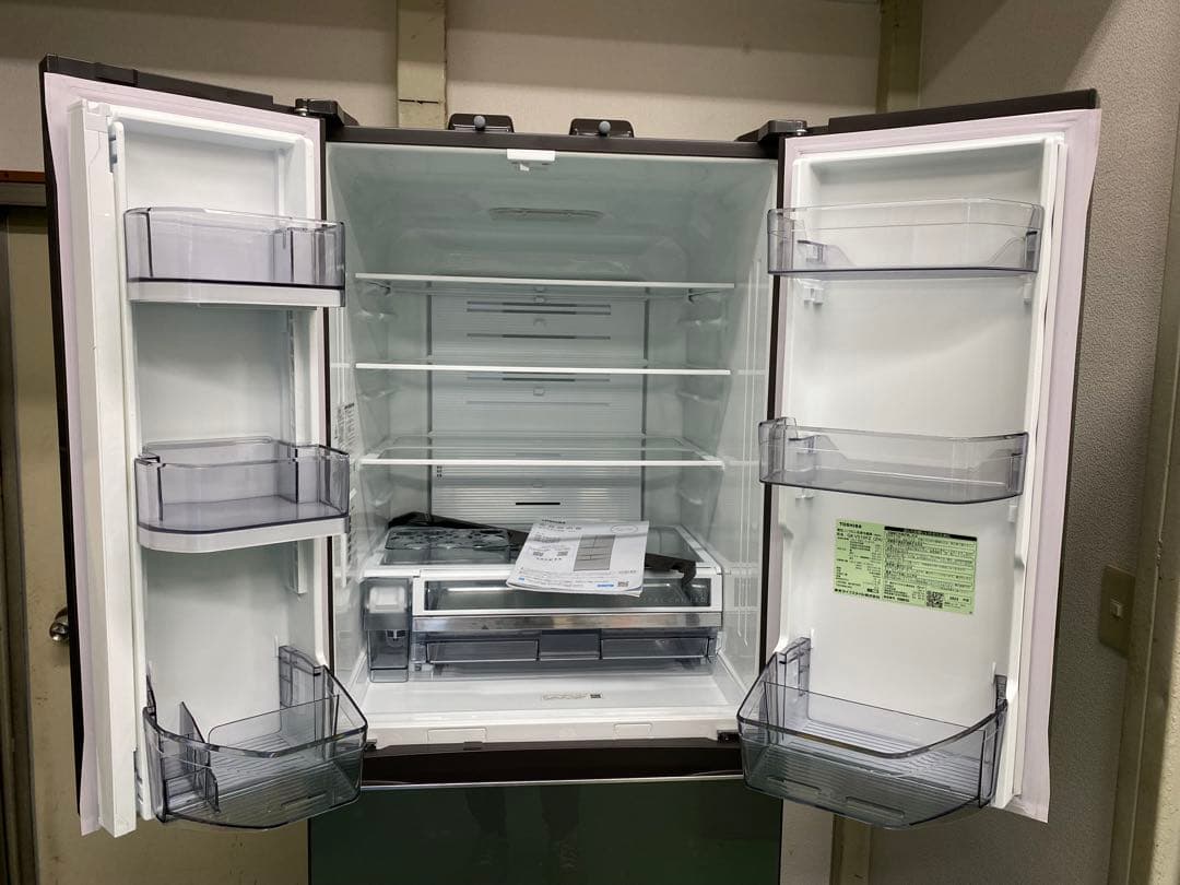 東芝　TOSHIBA ノンフロン冷蔵庫 GR-V510FZ （ZH）22年製