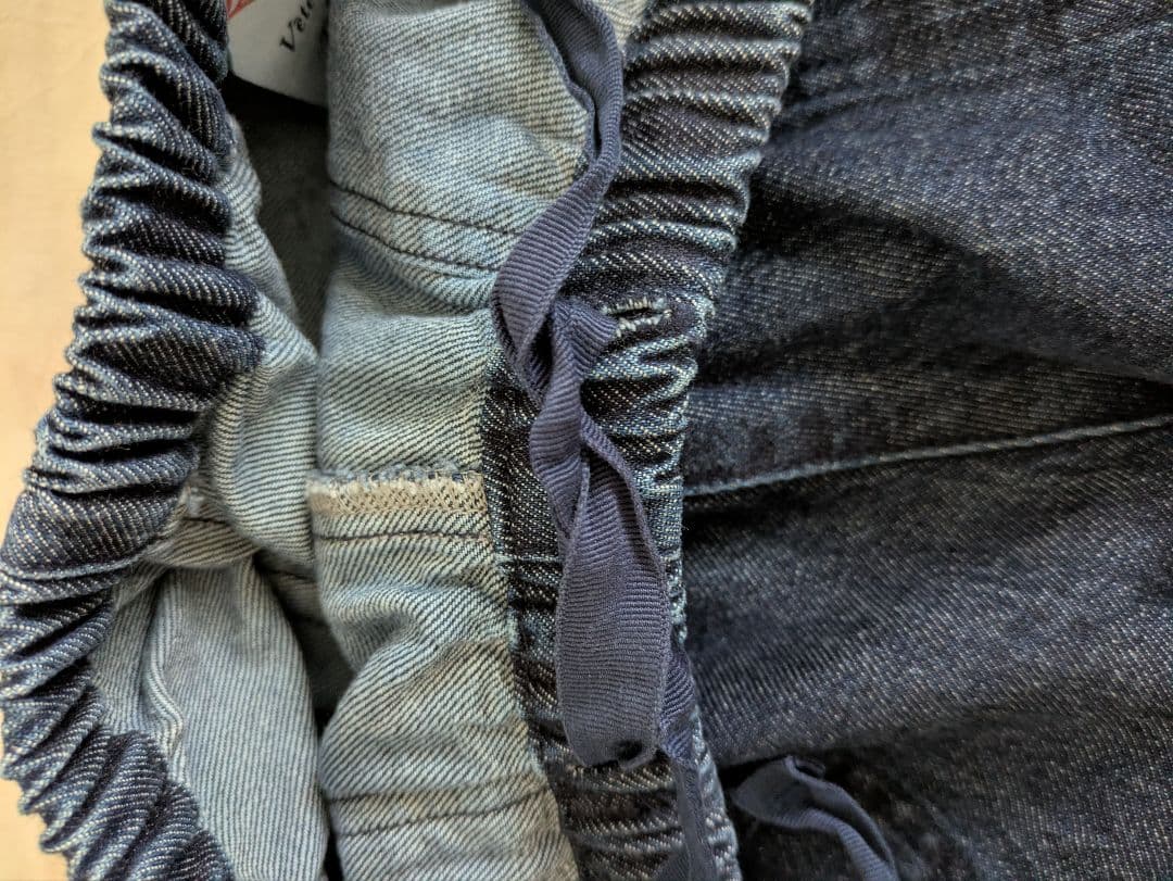 DANTON　ダントンデニムパンツ　ダントンレディースイージーパンツ