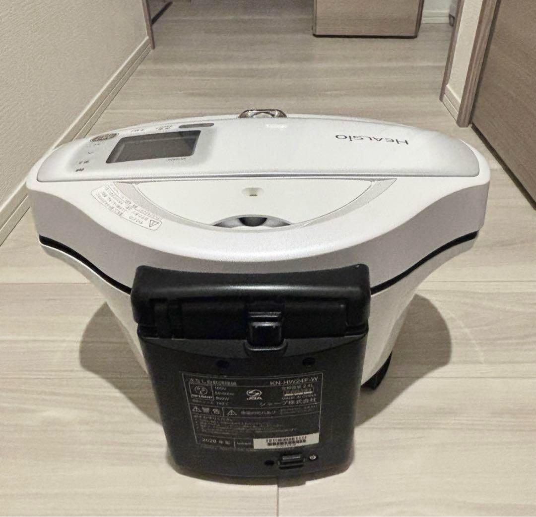 SHARP　シャープ　ヘルシオホットクック　KN-HW24F-W　水無