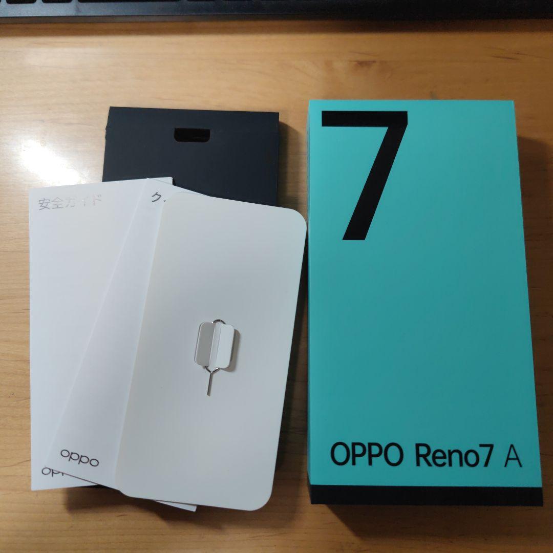 スマートフォン本体 oppo reno7a