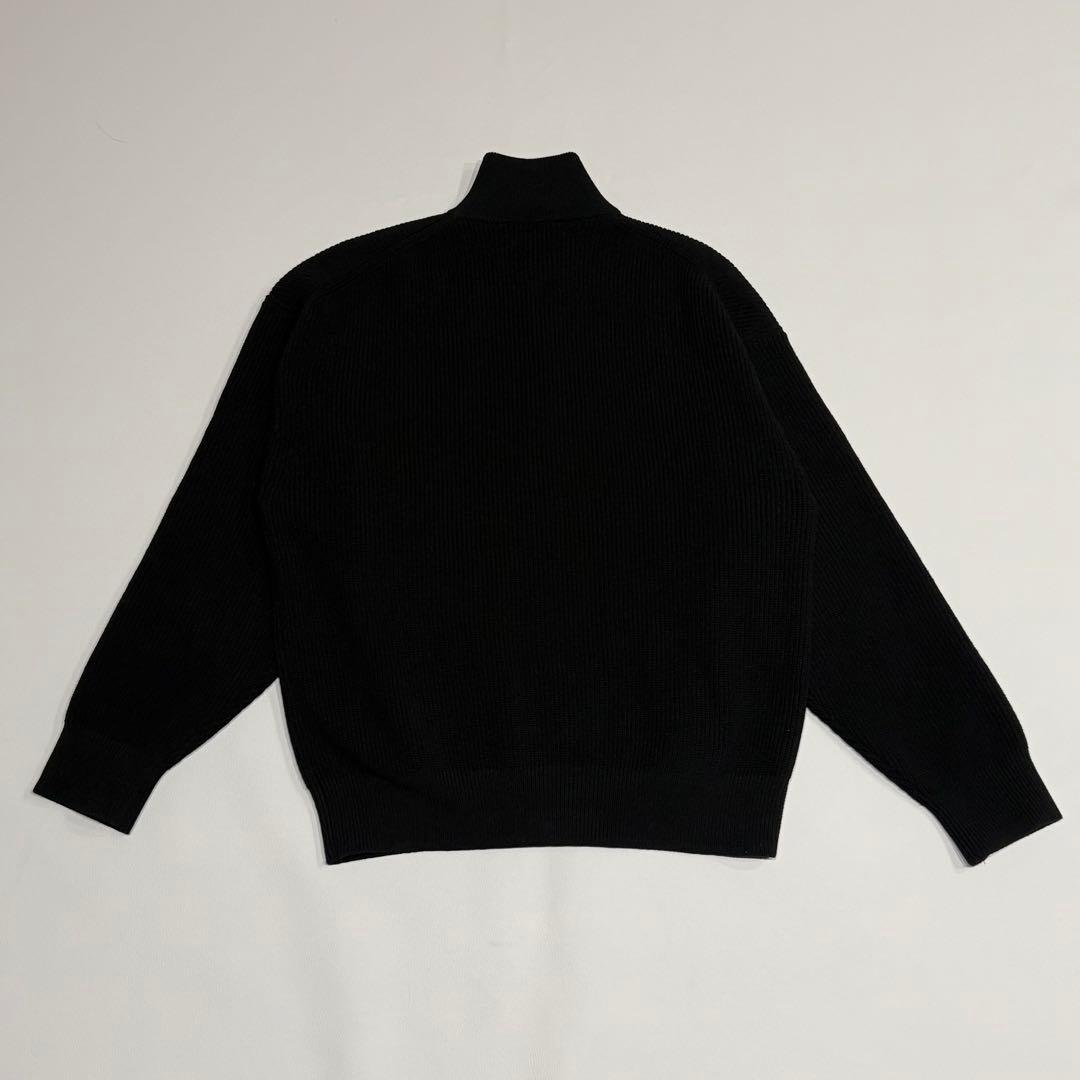 極美品 ビームス別注 フレッドペリー ドライバーズニット 黒 Mサイズ