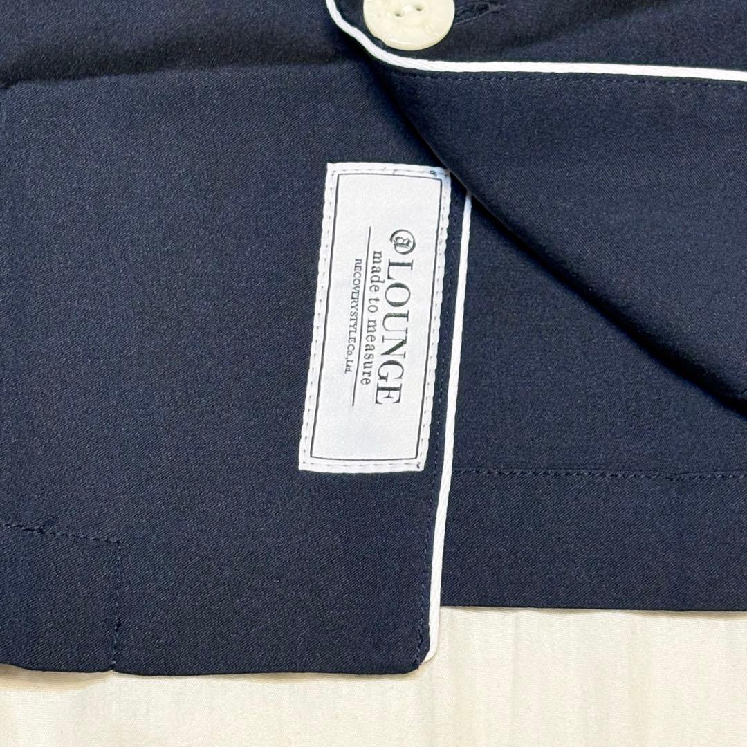 超高級✨@LOUNGE レディスベーシックシルクストレッチ パジャマ　Lサイズ