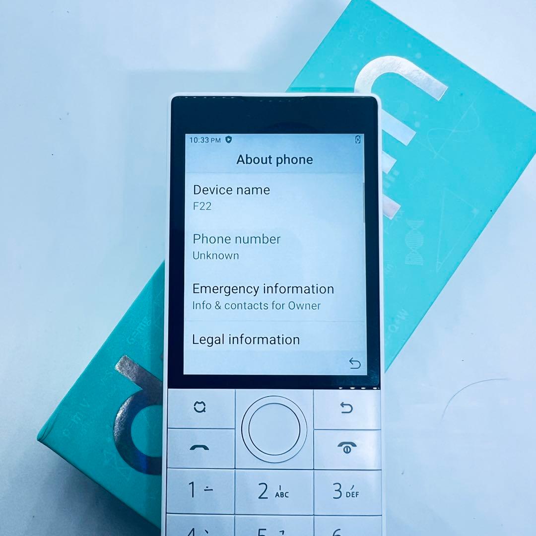 【SIMフリー】 Duoqin Qin F22 本体 動作確認済み