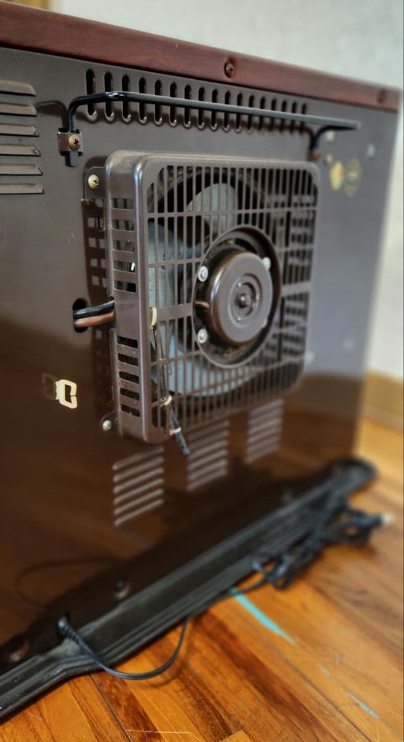 三菱ファンヒーター KD-32FTD 開放式石油ストーブ 昭和レトロ