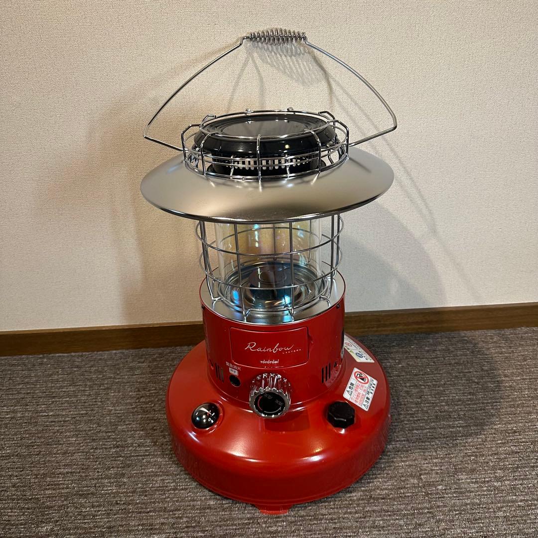 【美品】トヨトミ レインボーストーブ RL-250 レッド