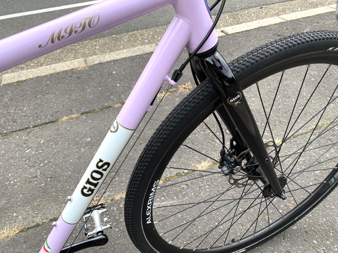 【即乘】送料無料 GIOS ディスク ロードバイクMJTO SHIMANO27速