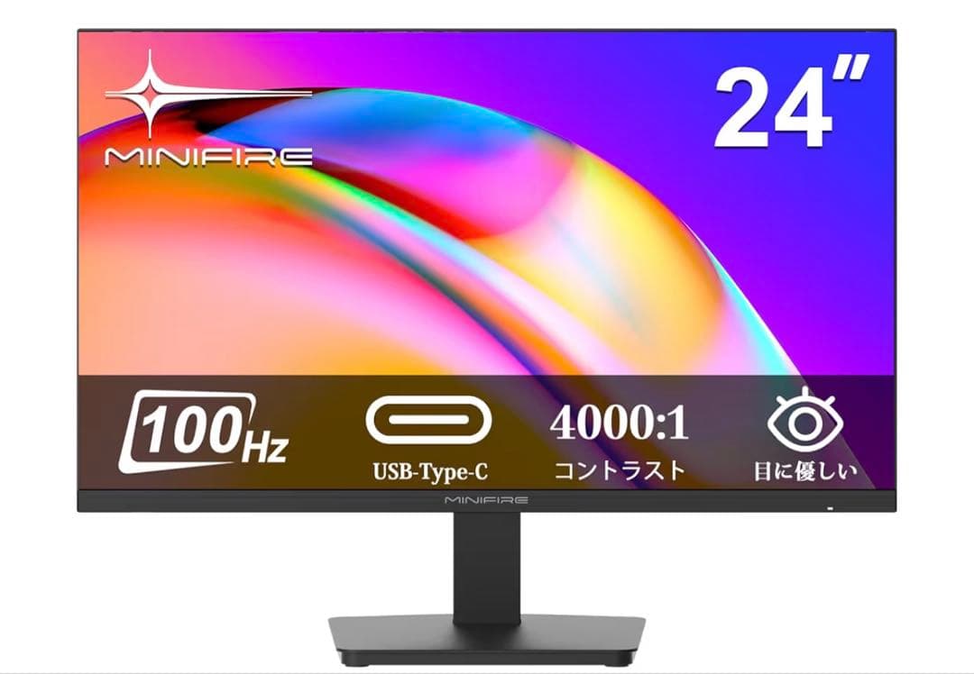 MINIFIRE MF24X3A 24インチ FHD IPSディスプレイ
