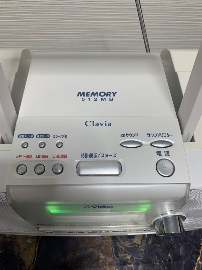 動作品Victorビクター RD-M2 Clavia CD-MD オーディオ機器