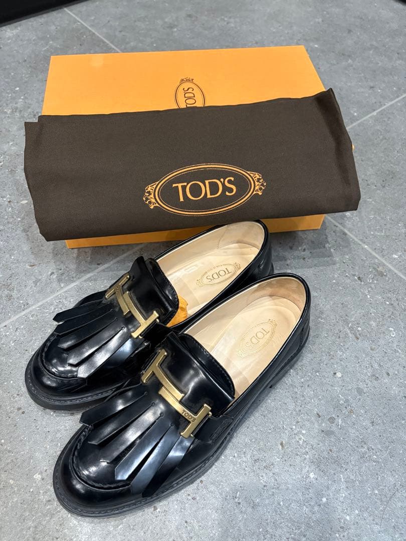 最終お値下げ！TOD'S ローファー　サイズ37.5 人気モデル