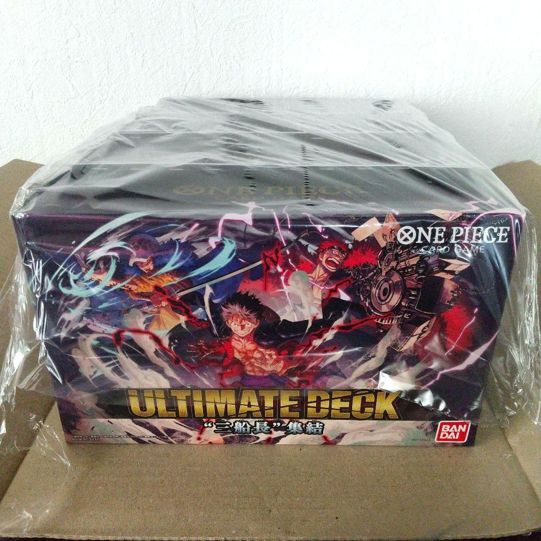 ONE PIECE カードゲーム アルティメットデッキ ”三船長”集結　4セット