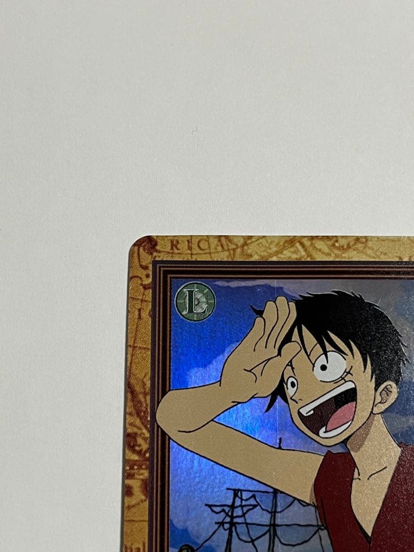 ワンピース　カードダス ハイパーバトル C01 ルフィ キラ　未来の海賊王