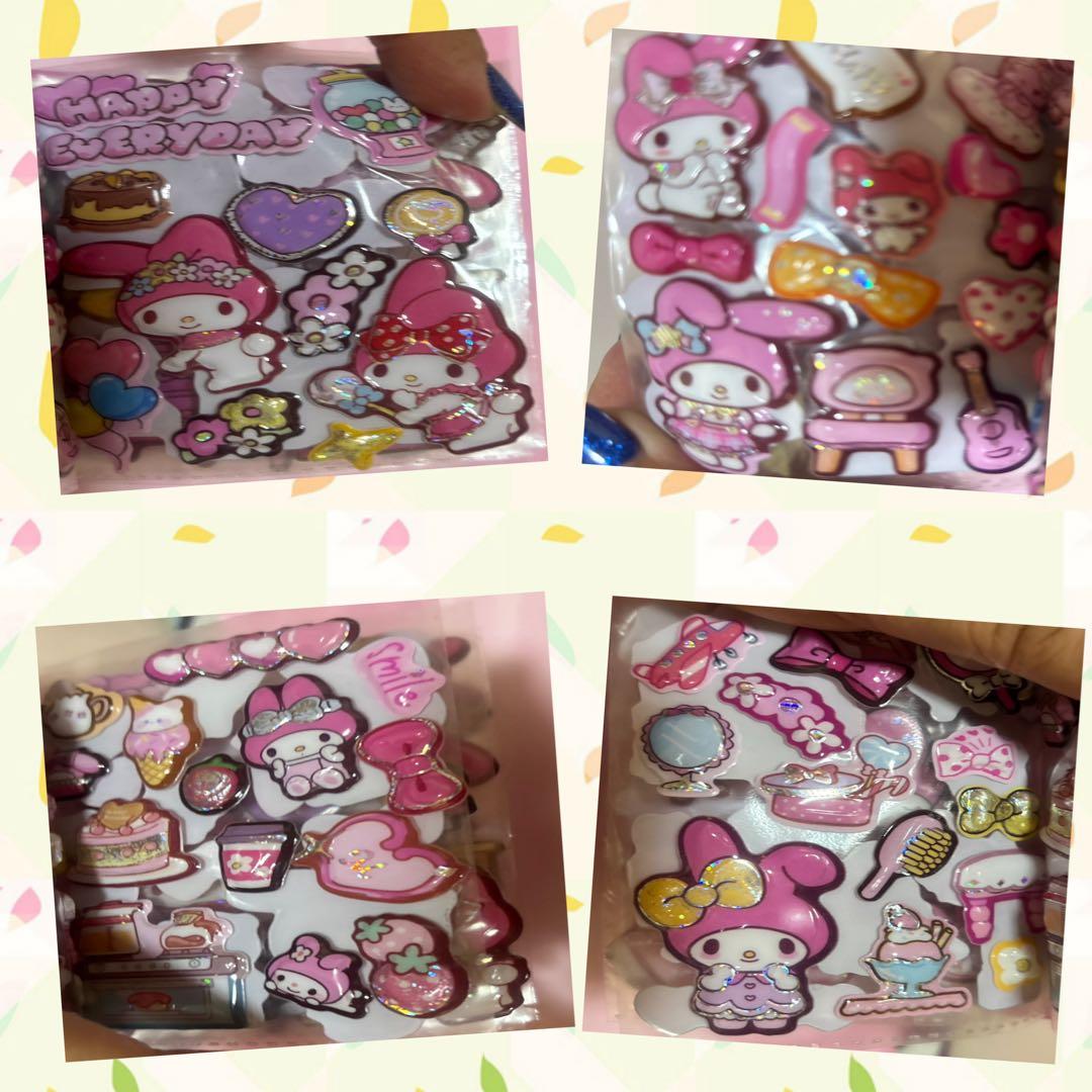 シール帳完成品　ポンポンドロップシール