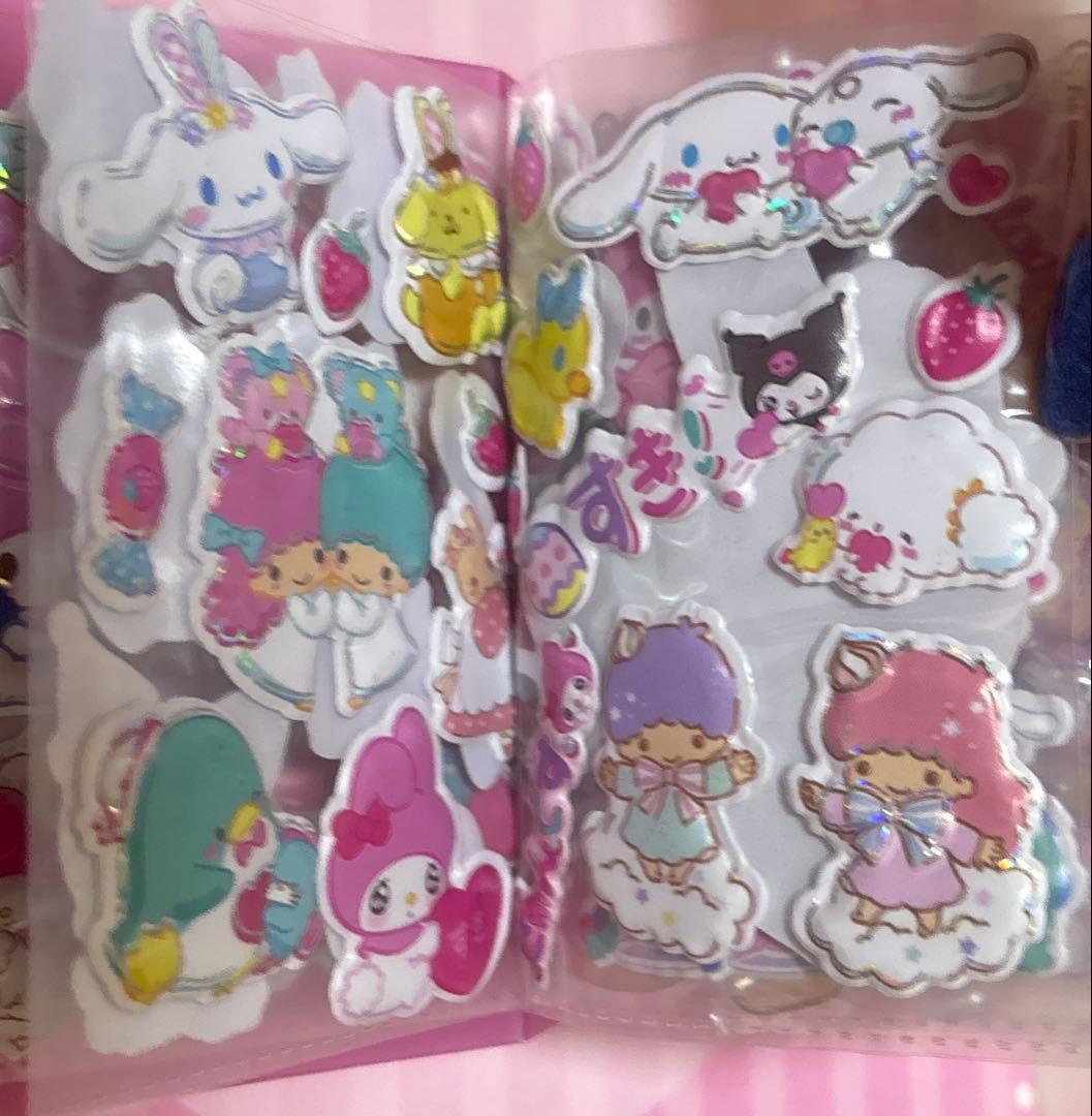 シール帳完成品　ポンポンドロップシール