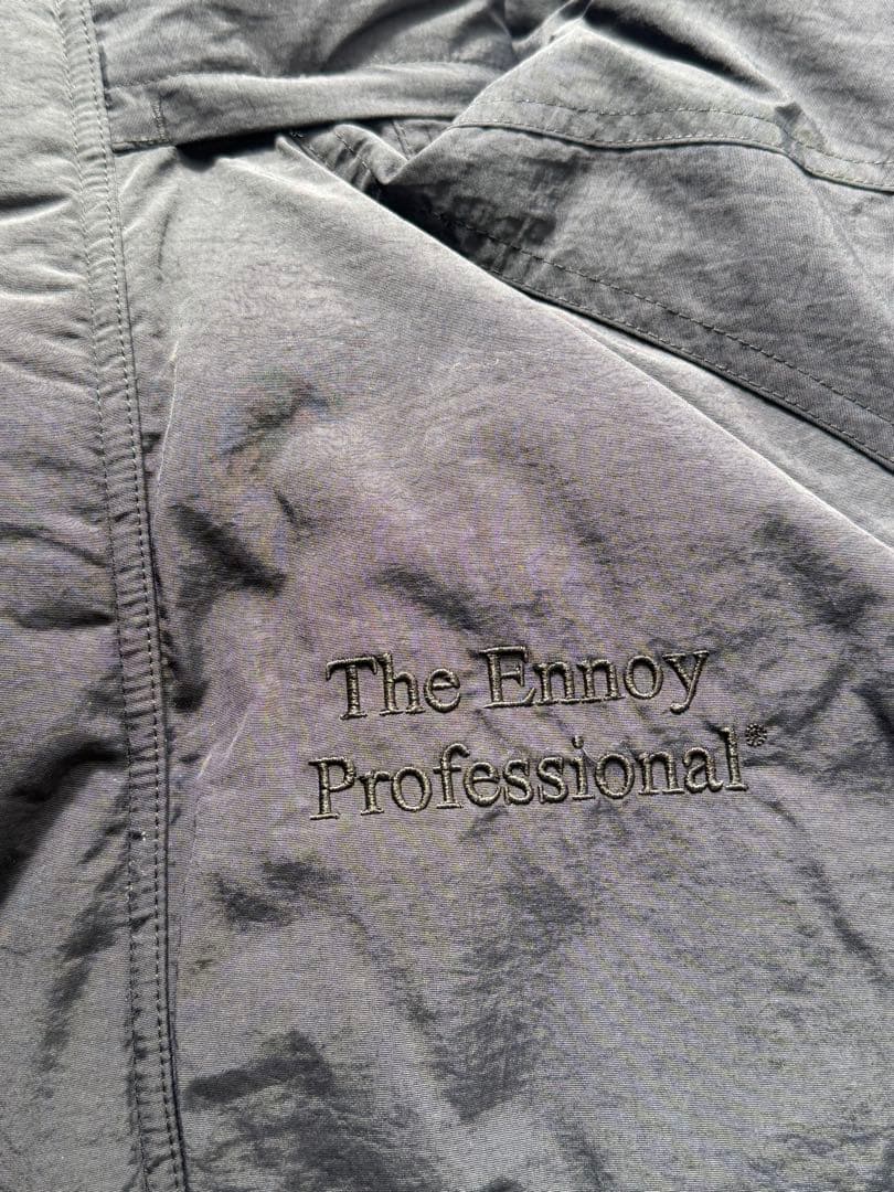 新品Ennoy Padded Nylon Bench Coat ブラック