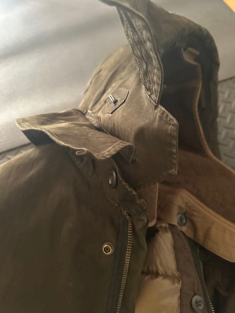 ten-c ショートパーカ サイズ48 ライナーダウン付