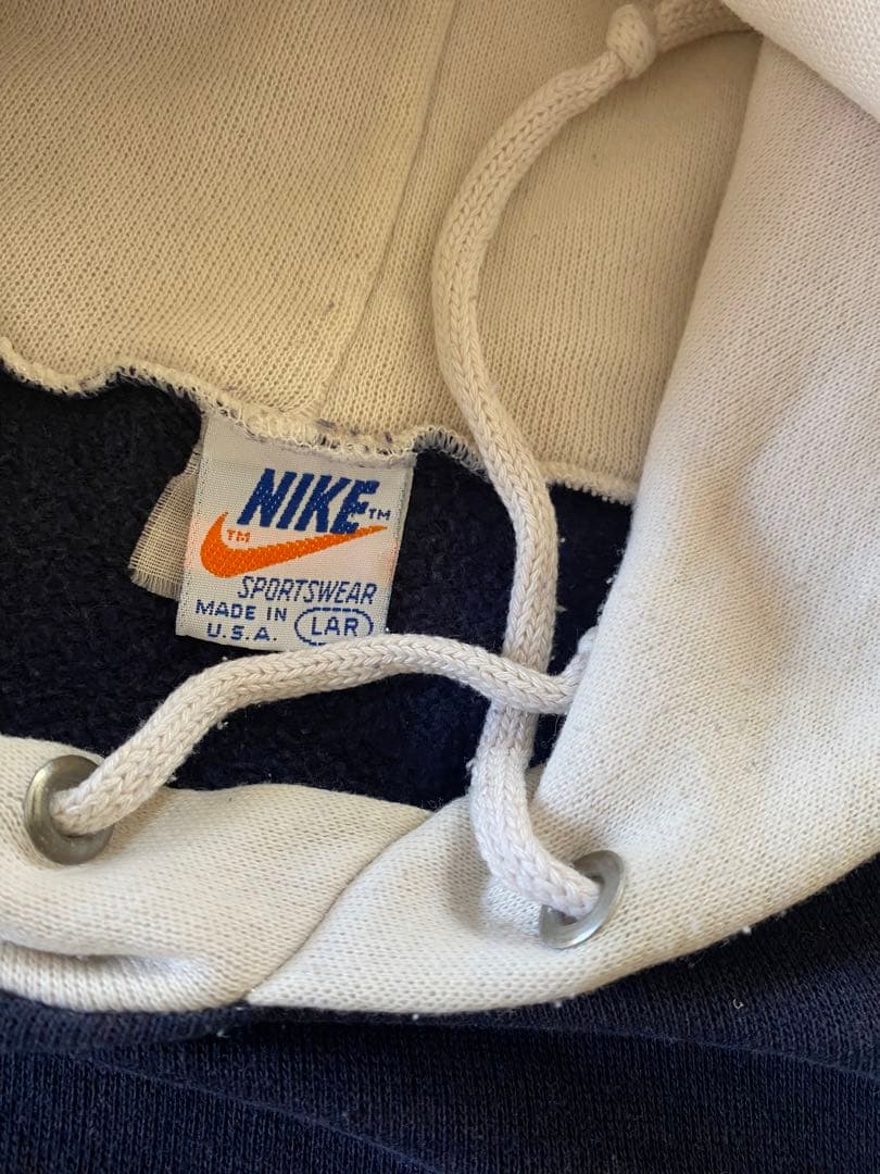 nikeオリジナルオレンジタグビンテージパーカー