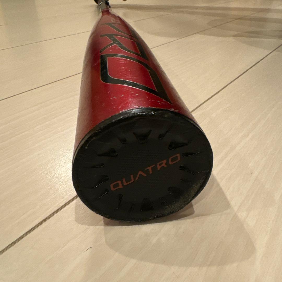 RAWLINGS QUATRO PRO 少年硬式リトルリーグ野球バット 赤