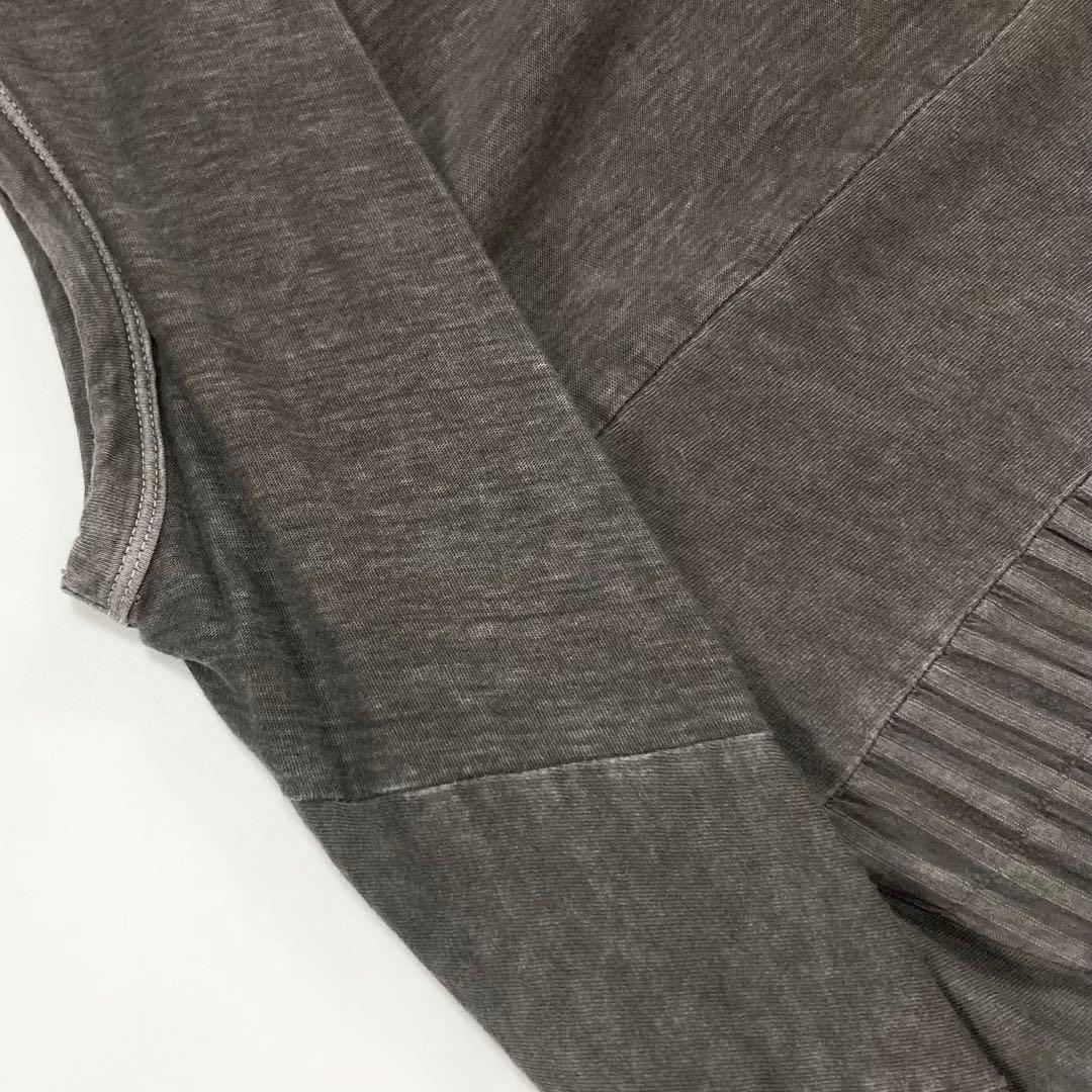 Y's ワイズ PIGMENT PRINT POCKET OP グレー2