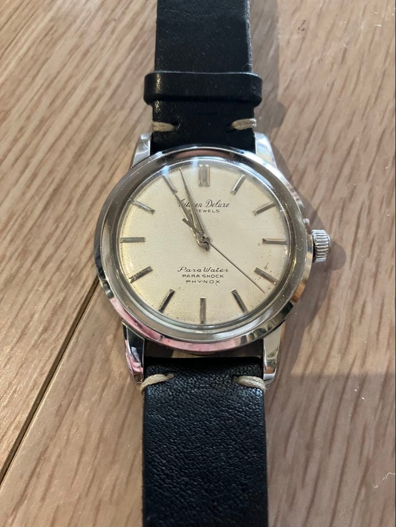 【即発送】CITIZEN Deluxe ヴィンテージ 手巻き