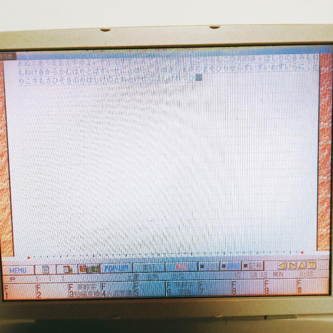 CASIO Darwin ダーウィン ワープロ GX-1000 カラー液晶