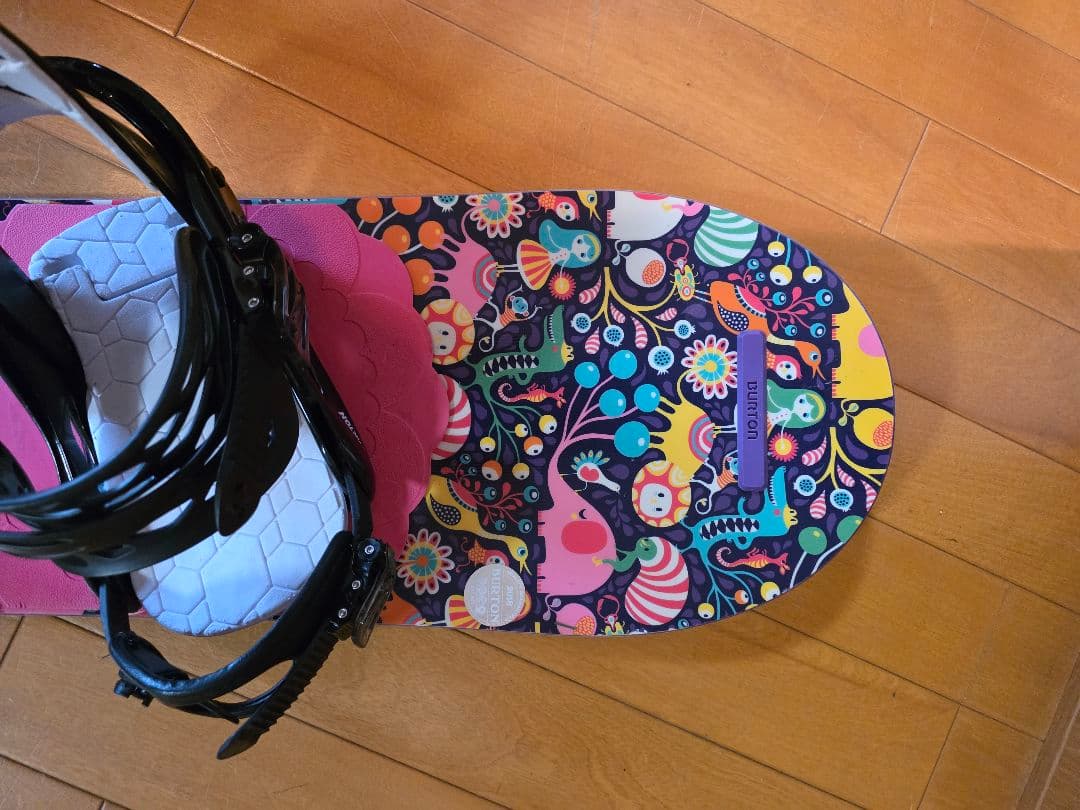 Burton スノーボードキッズ用　 115センチビンディング付