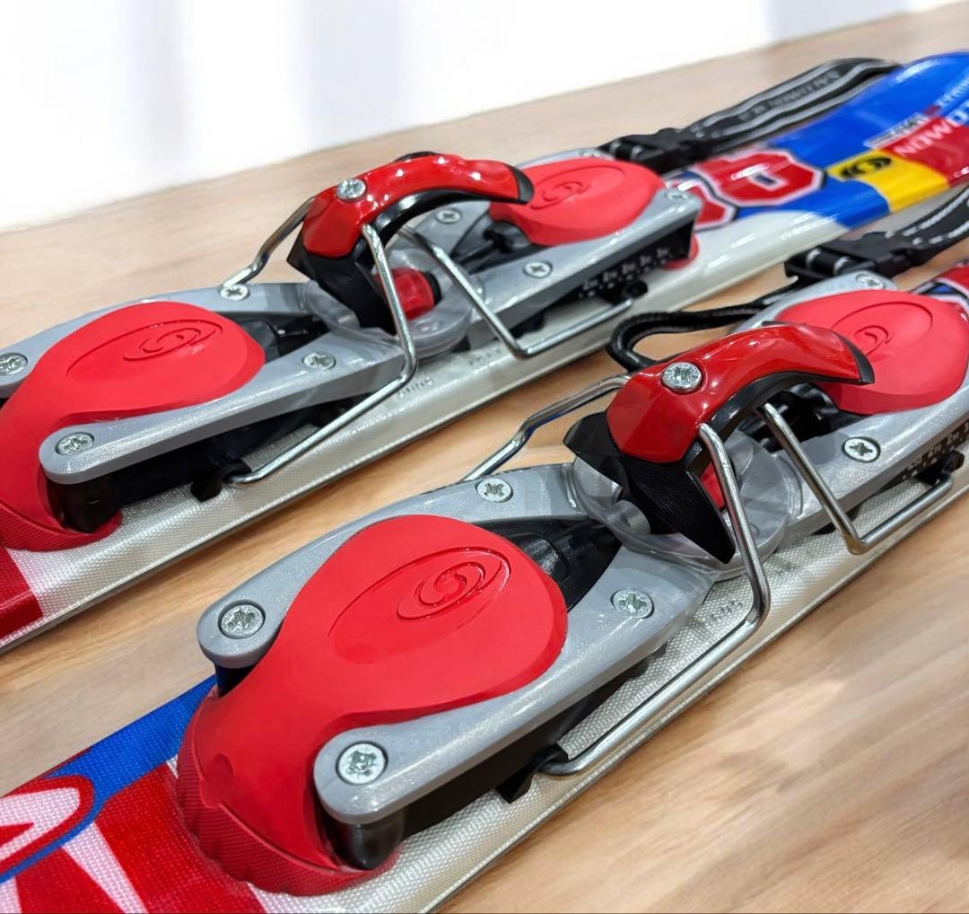 【良品】SALOMON MINIMAX 99cm ショートスキー ファンスキー